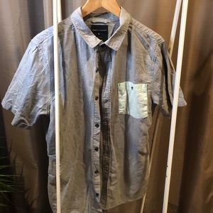 Grey Button down shirt SIZE L